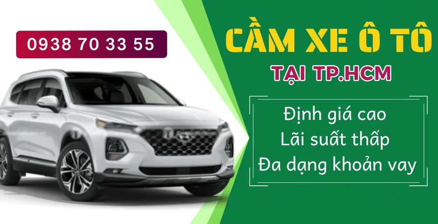 Cầm xe ô tô lãi suất thấp nhanh chóng uy tín