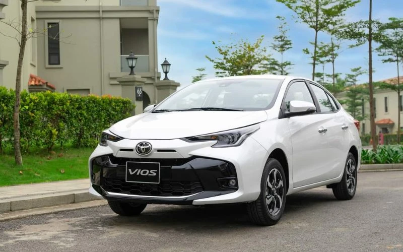 Nội thất và tiện nghi trên Toyota Vios 2024